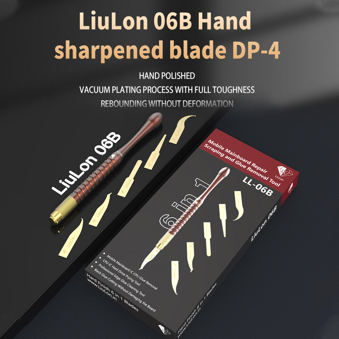 LiuLon LL-06B 6in1 Scraping Glue Remover Blade liulon ll 06b 6in1 scraping glue remover blade