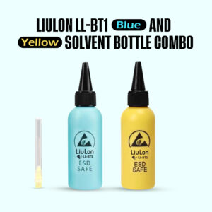 liulon ll bt1 blue and yellow solvent bottle combo 